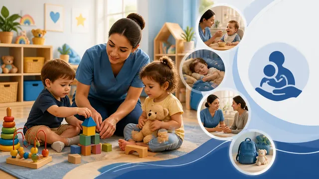 Capa do curso Cuidador Infantil